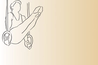 Gymnastics Sports Theme Powerpoint Templates   Black, Orange ...