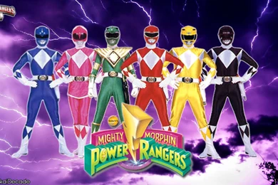 Jestingstock.com Blue Mighty Morphin Power Ranger Wallpapers
