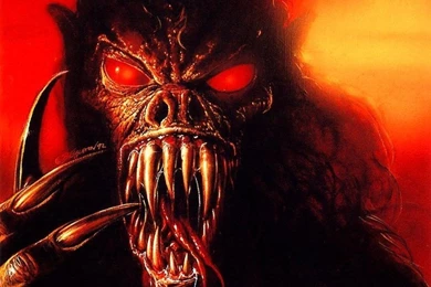 Image Detail For Kırmızı Gözlü Canavar Duvar Kağıdı, Red Eyed ...