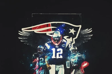 Tom Brady Patriot Logo Wallpapers