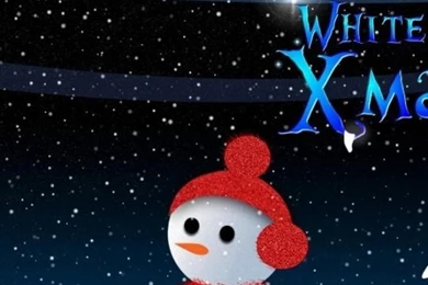 Download Wallpapers 540x960 Snowman, Night, Moon, Snowflakes ...