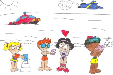 Little Einsteins At The Beach By SomePkmn LovingDude On DeviantArt