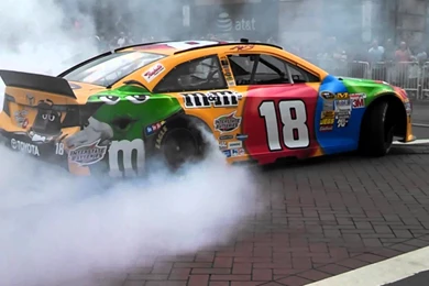 Kyle Busch Burnout Part 3 Rochester Ny   YouTube