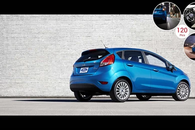 2014 Ford Fiesta 5 Door Hatchback   Rear