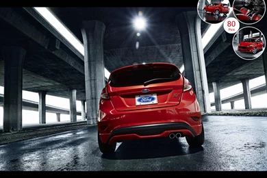 2014 Ford Fiesta ST   Rear