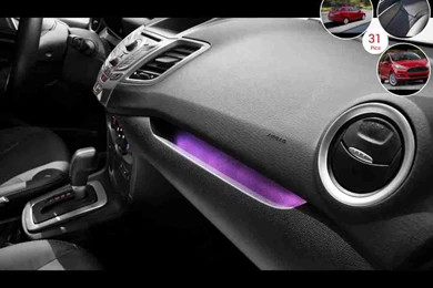 2014 Ford Fiesta 4 Door Sedan   Interior Detail