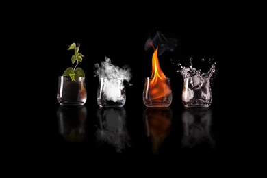 The Four Elements. (Saw It On R/pics Decided To Fix It Up) [1920 X ...