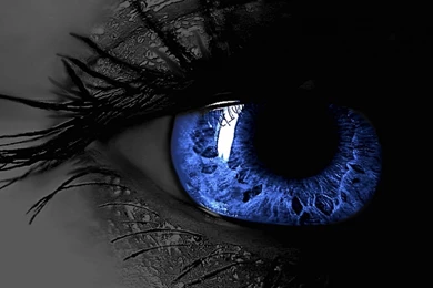 3D Blue Eye Desktop Wallpapers