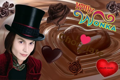 Willy Wonka I Love Chocolate Camilla By Amelka Wonka Kitty On ...