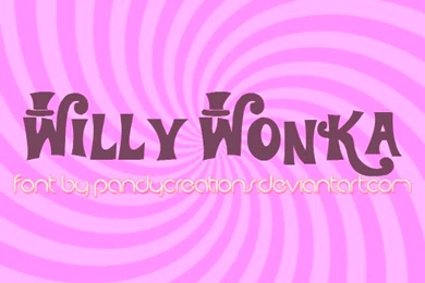 Willy Wonka Font By PandyCreations On DeviantArt