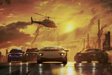 NEED FOR SPEED MOST WANTED WALLPAPER   (