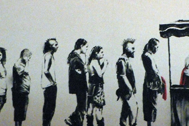 Banksy Wallpaper Images 7075 Good   Wallpapers Nesia