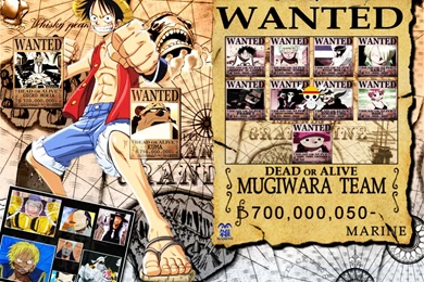 One Piece Wanted Exclusive HD Wallpapers