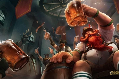 League Of Legends, Gangplank, Gragas, Yorick, Ashe The Frost ...