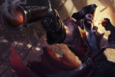 Gangplank Fan Art   League Of Legends Wallpapers