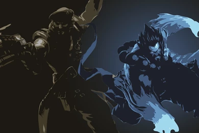 Special Forces Gangplank & Spirit Guard Udyr Minimalistic Fan Art ...