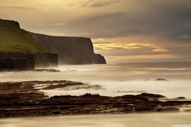 The Cliffs Of Moher Ireland HD Desktop Wallpapers : Widescreen ...