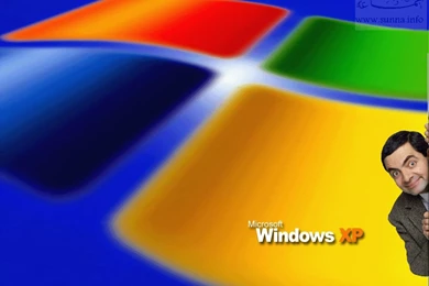 Free Wallpaper, Mister Bean The Hacker