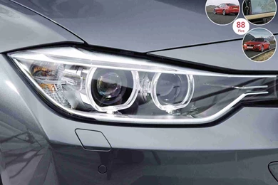 2012 BMW 3 Series UK Version 328i Modern   Headlight