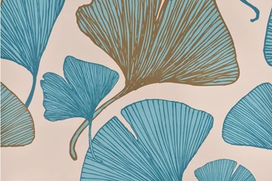 Ginkgo Blue/Green Wallpapers   Nicola Cerini