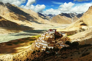 Buddhist Monastery, Himalayas