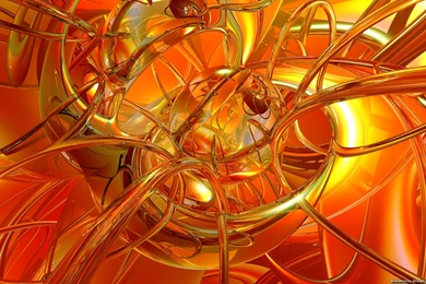 Orange 3d Wallpapers Desktop Backgrounds Ndemok.com