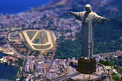 Tiltshifted Rio De Janeiro [1920x1080] [x post /r/wallpapers ...