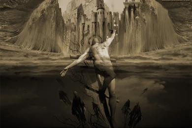 Modern Surrealism Fantasy Wallpaper: Ascension (Black Sabbath ...