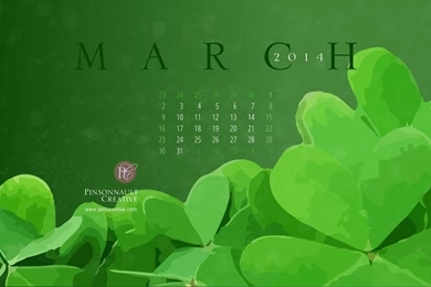 Computer Wallpapers Calendar   March 2014   Smart Design