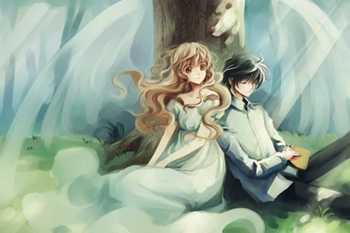 Always With You In Spirt   Anime Couples Wallpapers ...