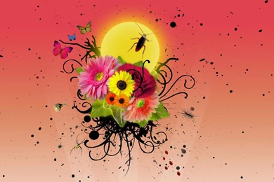 Desktop Wallpapers · Gallery · Windows 7 · Romantic Art Backgrounds ...