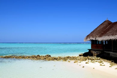 YouWall   Beautiful House At The Beach Wallpapers   Wallpapers ...