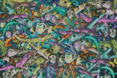 GECKO MADNESS WALLPAPER   (