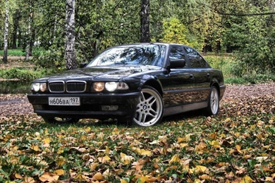 1920x1080 Forest, E38, Bmw, Autumn, Bmw 7, Boomer Wallpapers And ...