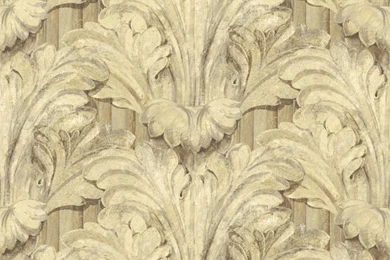 OM90101 Brass Sculpted Acanthus   Acanthus   Raymond Waites Wallpapers