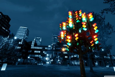 Traffic Light Sculpture HD Desktop Wallpapers : High Definition ...