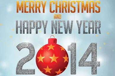Merry Christmas Happy New Year 2014 wallpaper 1920 1200.jpg