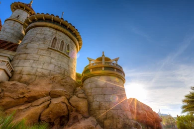 Prince Eric's Castle In Fantasyland At Magic Kingdom Park, Walt ...