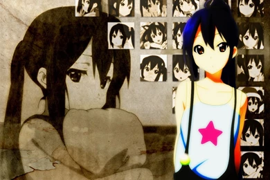 K on! Nakano Azusa Wallpapers   "rainy Days"// Stormofshadow.com