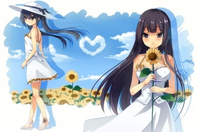 K On! Mio & Azusa Wallpapers   K ON! Wallpapers (8382884)   Fanpop