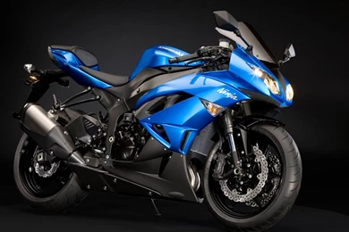 Wallpapers: Kawasaki Ninja ZX 6R Bike