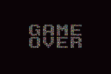 Game Over Text Retro Game Wallpapers HD HDWallBackgrounds 640178 ...