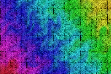 1280x768 Wallpaper: Ugly Rainbow Twisted Lines By FrensisRed On ...