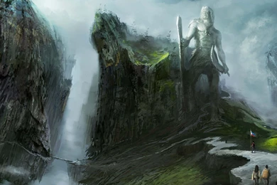 Download Wallpapers 2560x1440 People, Tourists, Rocks, Waterfalls ...