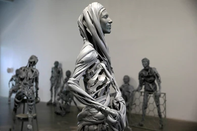 Psychedelic Dark Sculpture Art Artwork Statue Wallpapers ...