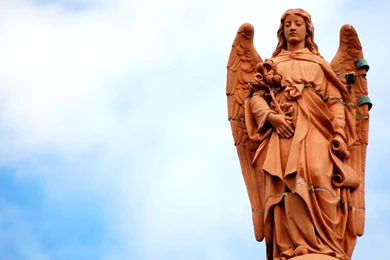 Statue And Sky Wallpapers