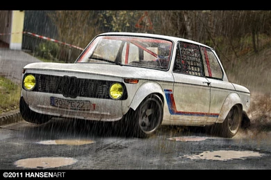 BMW 2002 Wet Race By IlPoli On DeviantArt