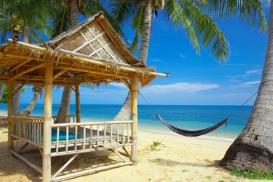 Beautiful Beach Resort HD Wallpapers HD Pic Wallpapers At GetHDPic.com