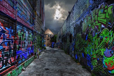 Graffiti Paint Urban Wall Wallpapers