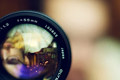 55MM Olympus Camera Lens iPhone 6 Wallpapers Download